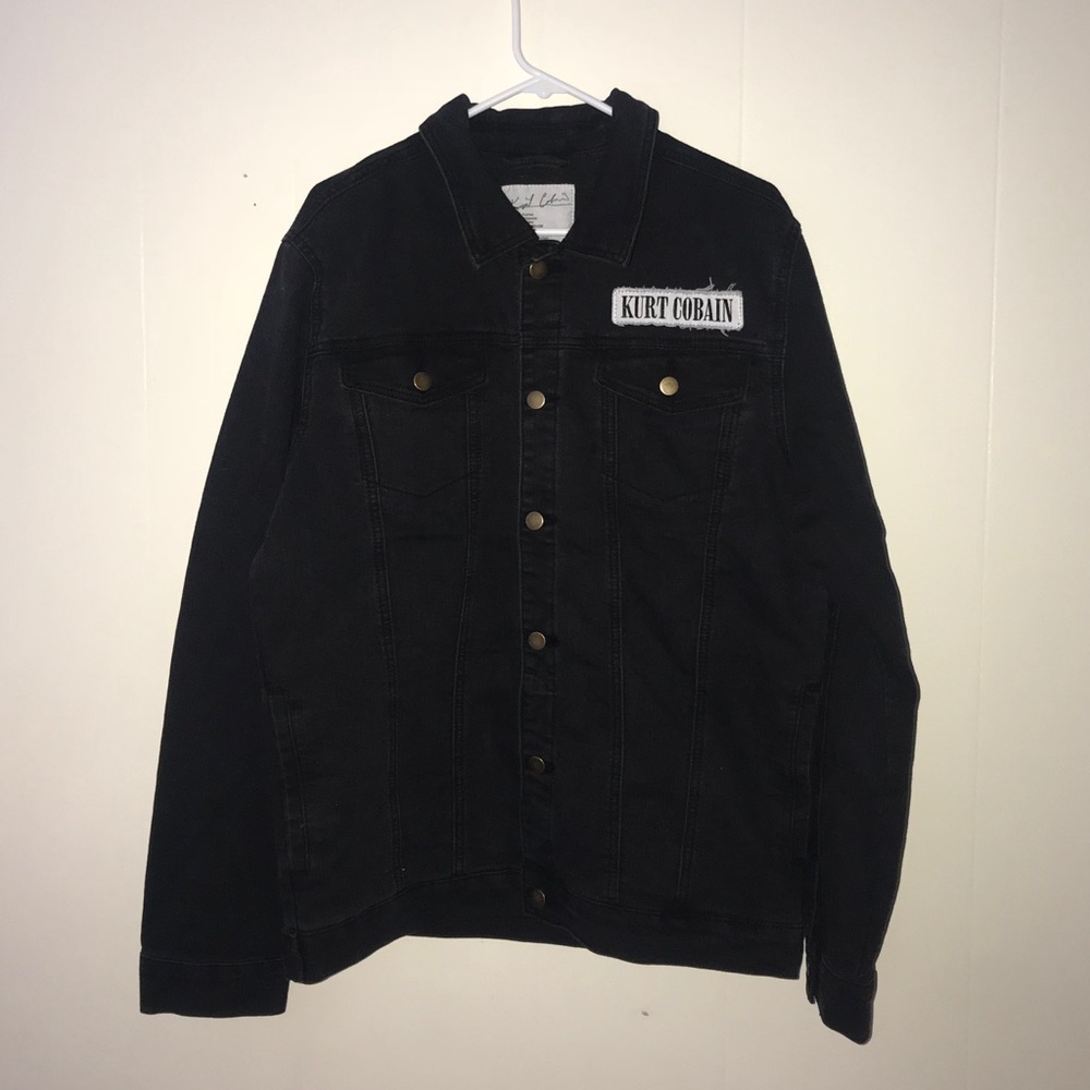 New Kurt Cobain Jean Jacket